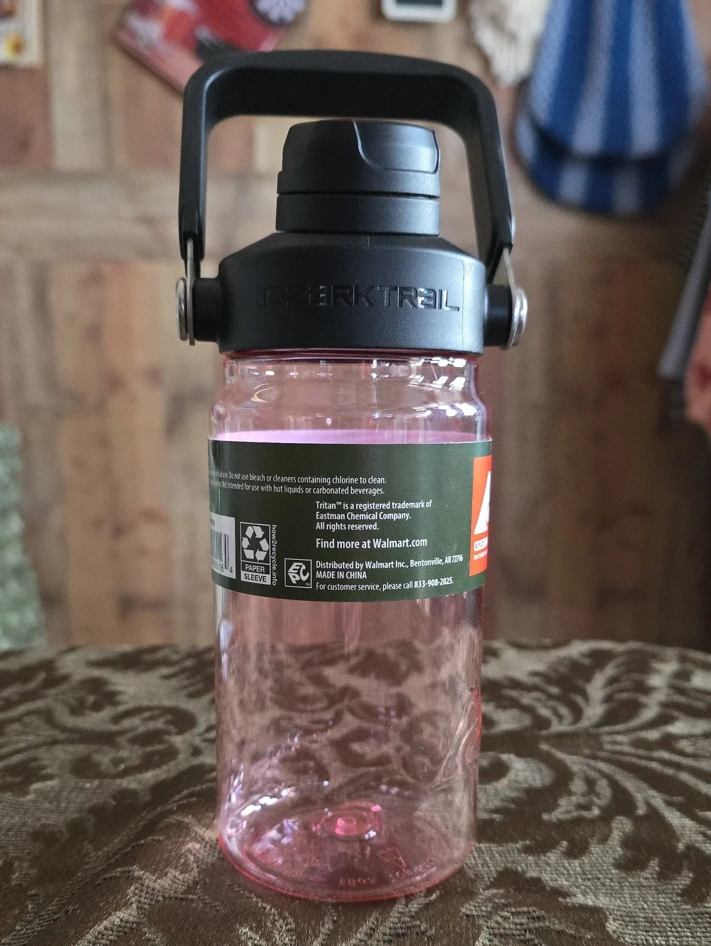 Ozark Trail Outdoor Equipment  Pink Water Bottle